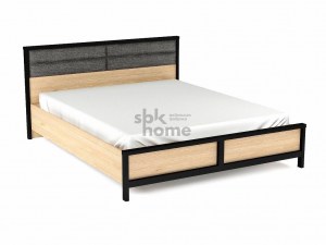 Кровать с мягкой вставкой Бостон без основания (SBK-Home)
